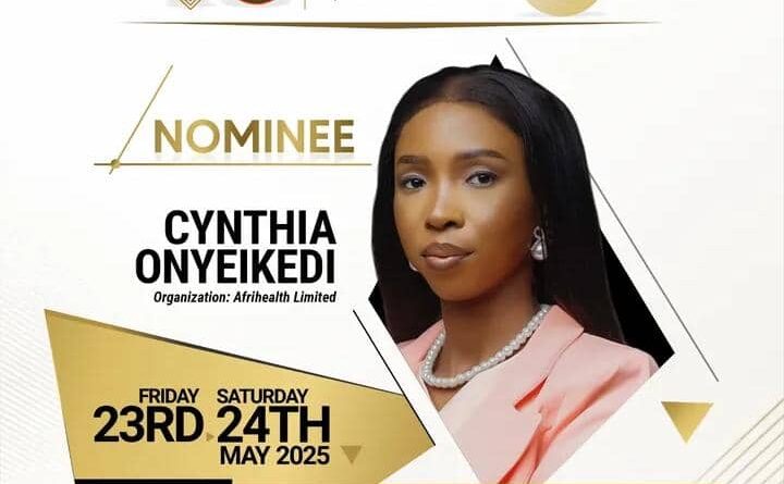 Cynthia Onyeikedi Nominated for the Prestigious Agenda Award