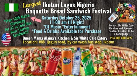 Ikotun Lagos Baguette Bread Sandwich Festival 2025