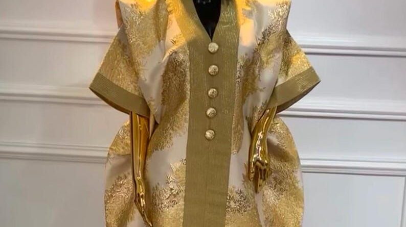 African Boubou Kaftan Dress