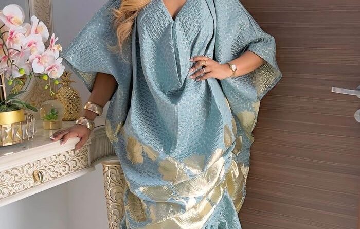 African Boubou Kaftan Dress