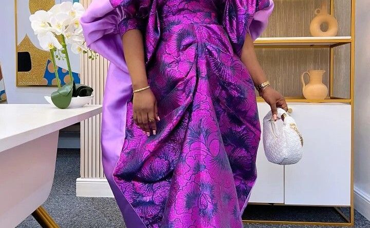 African Boubou Kaftan Dress