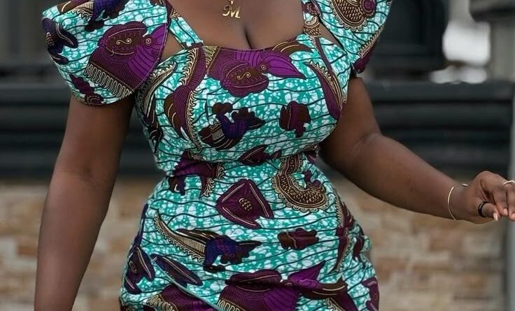 Ankara Short Gowns