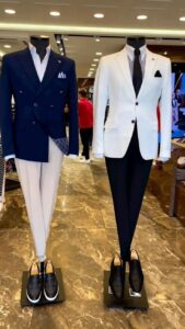 classic and contemporary suits